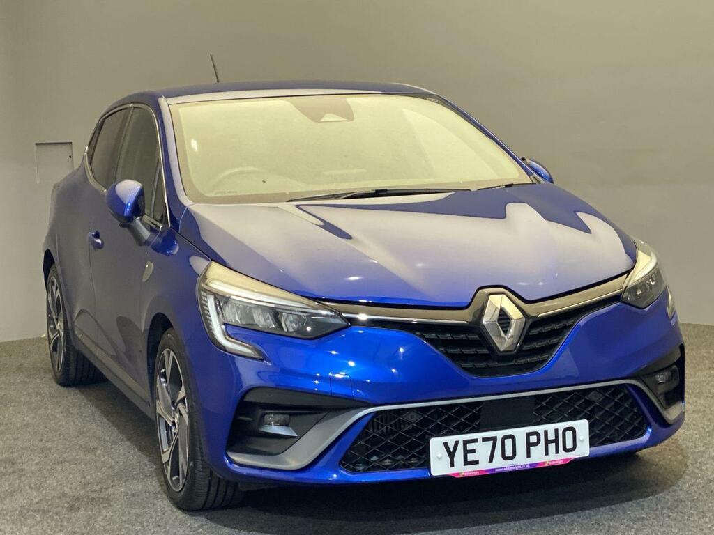 Compare Renault Clio 1.0 Tce 100 Bhp Rs Line Vq YE70PHO Blue