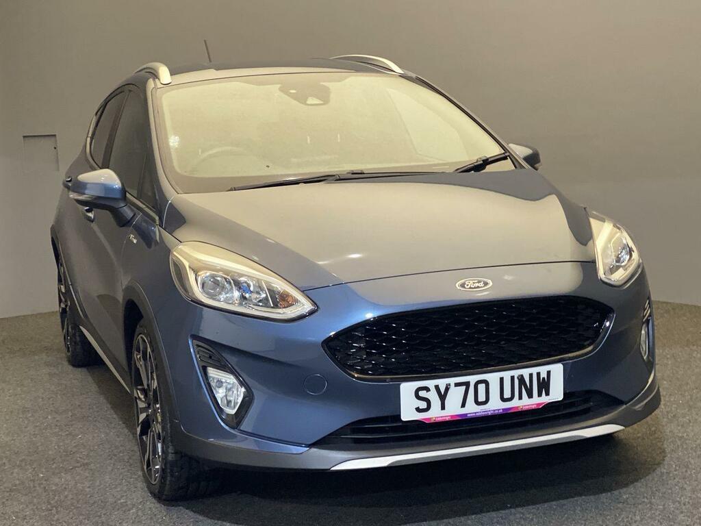 Compare Ford Fiesta 1.0 Active X Edition Nq SY70UNW Blue