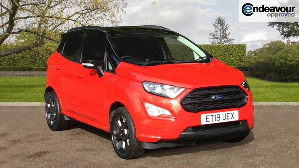 Compare Ford Ecosport 1.0 Ecoboost St-line ET19UEX Red