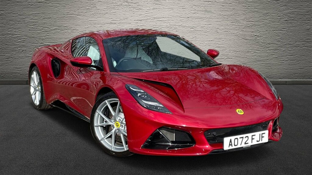 Compare Lotus Emira Emira V6 First Edition AO72FJF Red