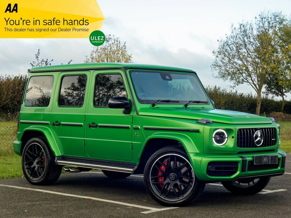 Compare Mercedes-Benz G Class 4.0 Amg G 63 4Matic Carbon Edition 577 Bhp LY23TEJ Green