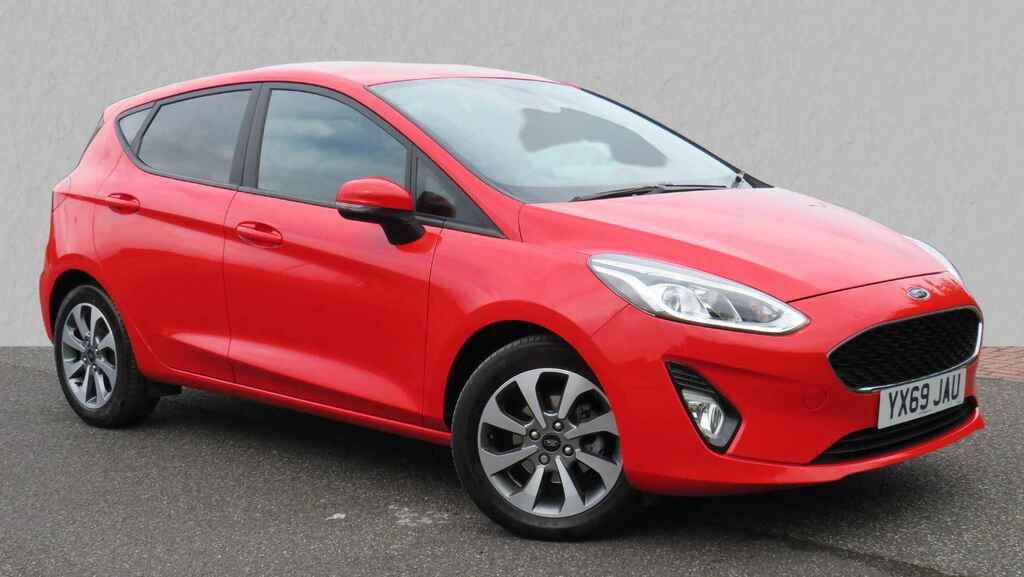 Compare Ford Fiesta 1.1 Trend YX69JAU Red