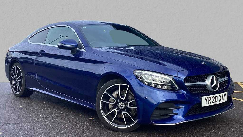 Compare Mercedes-Benz C Class C200 Amg Line 9G-tronic YR20XAY Blue