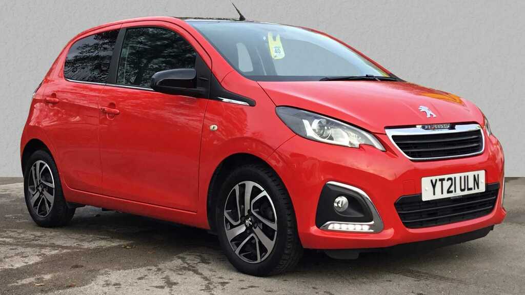 Compare Peugeot 108 1.0 72 Allure YT21ULN Red