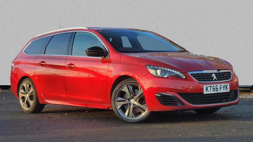 Compare Peugeot 308 2.0 Bluehdi 180 Gt Eat6 KT66FYK Red