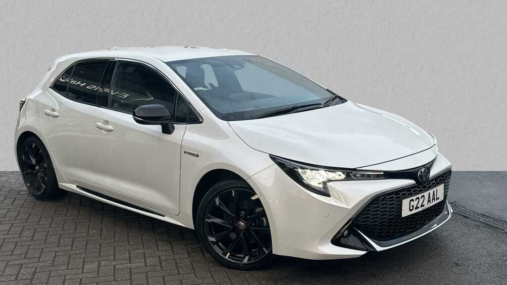 Compare Toyota Corolla 2.0 Vvt-i Hybrid Gr Sport Cvt G22AAL White