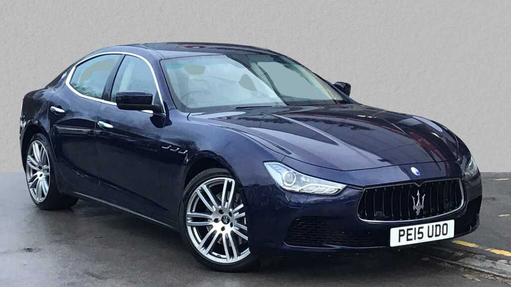 Compare Maserati Ghibli V6 S PE15UDO Blue