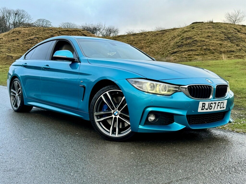 Compare BMW 4 Series 3.0 M Sport Euro 6 Ss BJ67FCL Blue