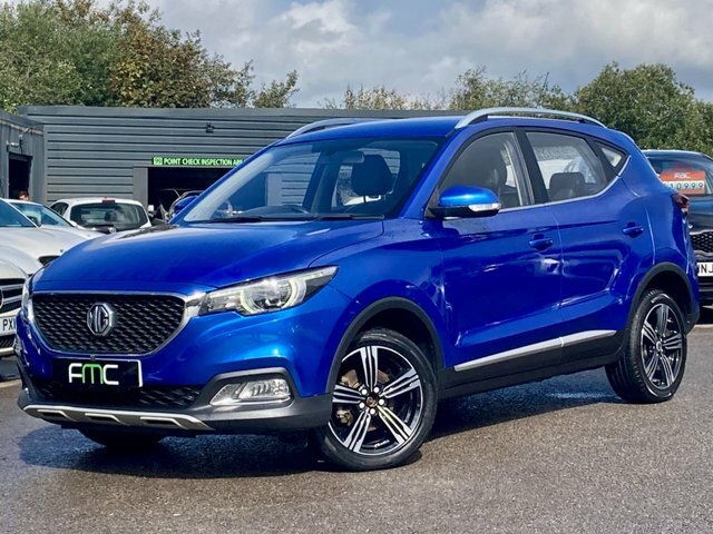 Compare MG ZS 1.5 Exclusive 105 Bhp CU18YCT Blue
