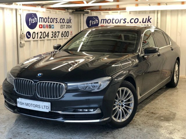 Compare BMW 7 Series 3.0 740Ld Xdrive Exclusive 315 Bhp YL67LUD Grey
