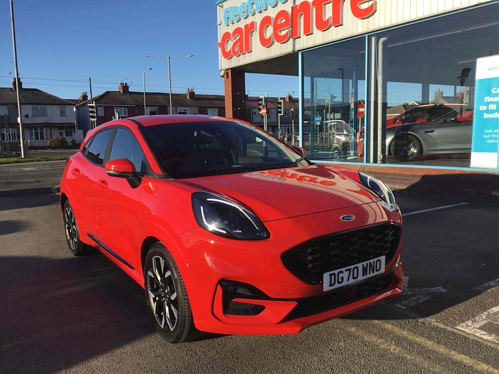 Ford Puma T Ecoboost Mhev St-line X Red #1