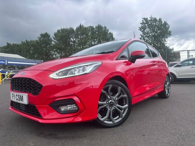 Compare Ford Fiesta 1.0 St-line 99 Bhp RX18CNZ Red