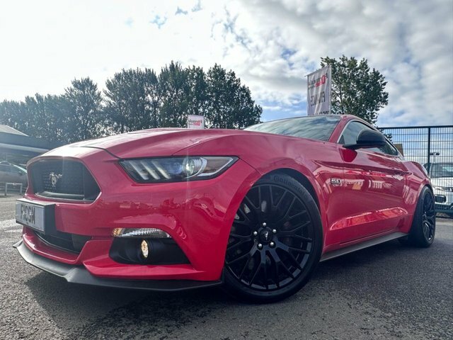 Compare Ford Mustang 5.0 Gt 410 Bhp SY65XTA Red
