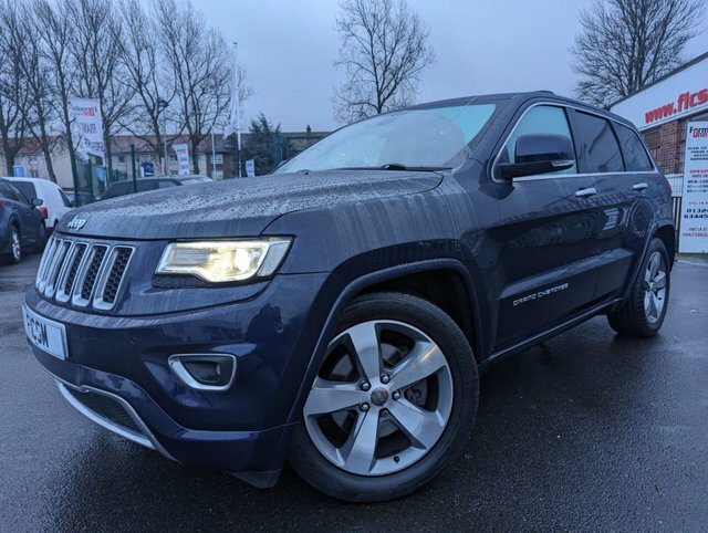 Compare Jeep Grand Cherokee 3.0 V6 Crd Overland 247 Bhp RO14KVT Blue
