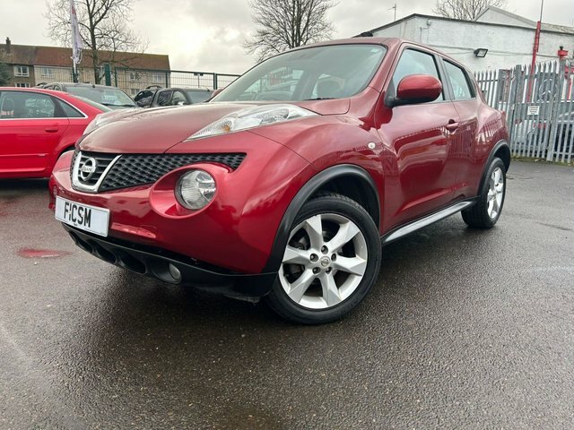 Compare Nissan Juke 1.6 Acenta 117 Bhp SD61UNH Red