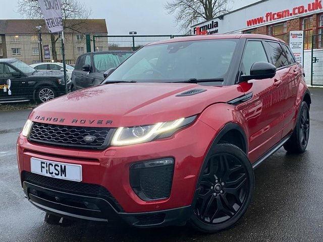 Compare Land Rover Range Rover Evoque 2.0 Td4 Hse Dynamic Lux 177 Bhp OE66TDU Red