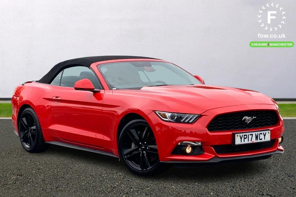Compare Ford Mustang 2.3 Ecoboost Custom Pack YP17WCY Red