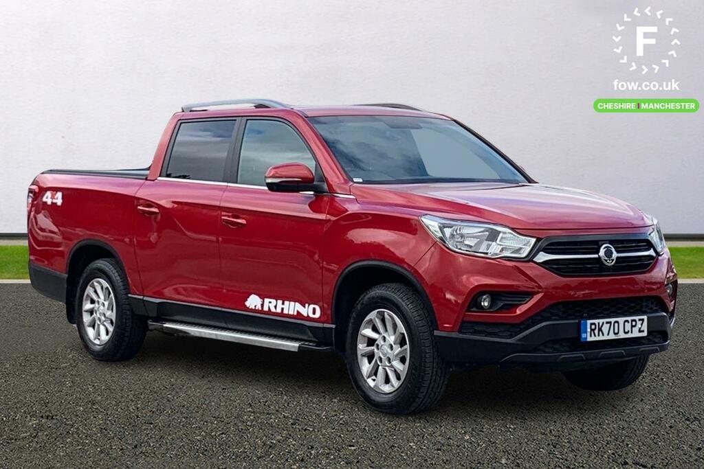 Compare SsangYong Musso Double Cab Pick Up Rhino Awd RK70CPZ Red