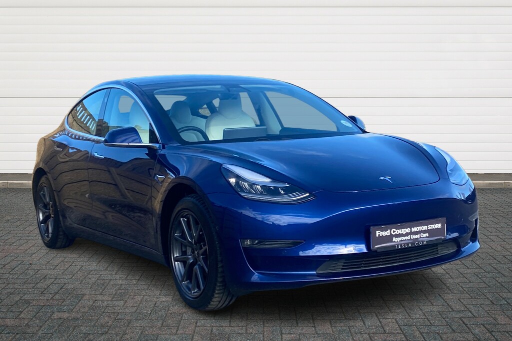 Compare Tesla Model 3 Model 3 Long Range Awd LB69VGX Blue
