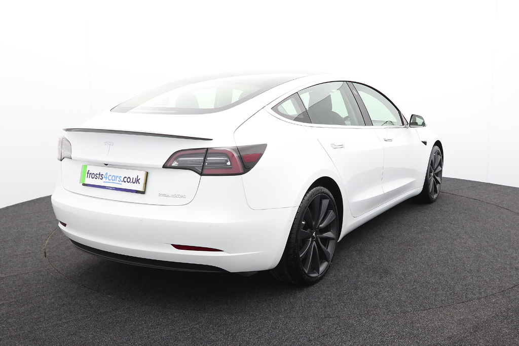 Tesla Model 3 Model 3 Performance Awd White #1