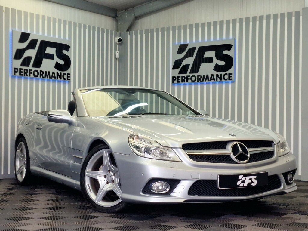 Compare Mercedes-Benz SL Class Series 2009 58 SA58PUK Silver