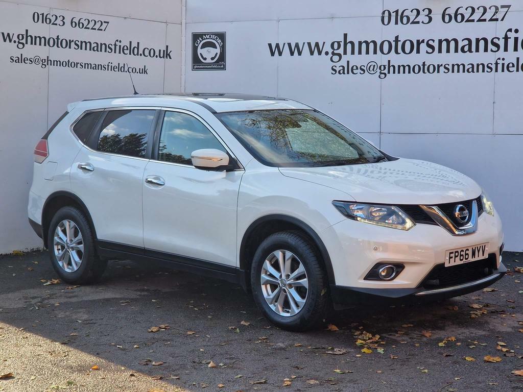 Compare Nissan X-Trail 1.6 Dci Acenta Euro 6 Ss FP66WYV White