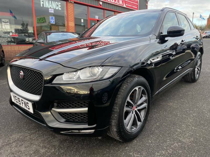 Compare Jaguar F-Pace 2.0D R-sport Awd -1 Owner- YE19FNS Black