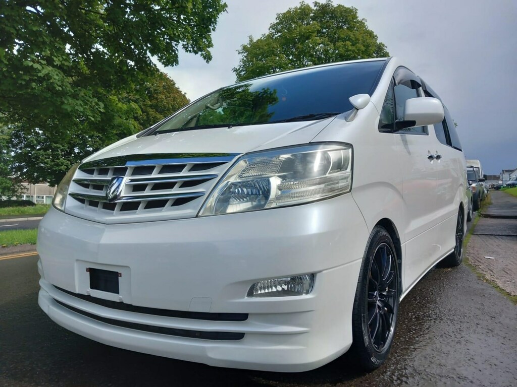 Compare Toyota Alphard 2.4 - Only 52,000 Miles  White