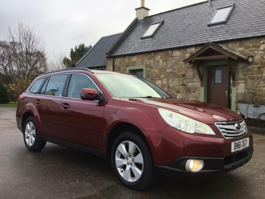 Subaru Outback 2.5Ltr I Red #1