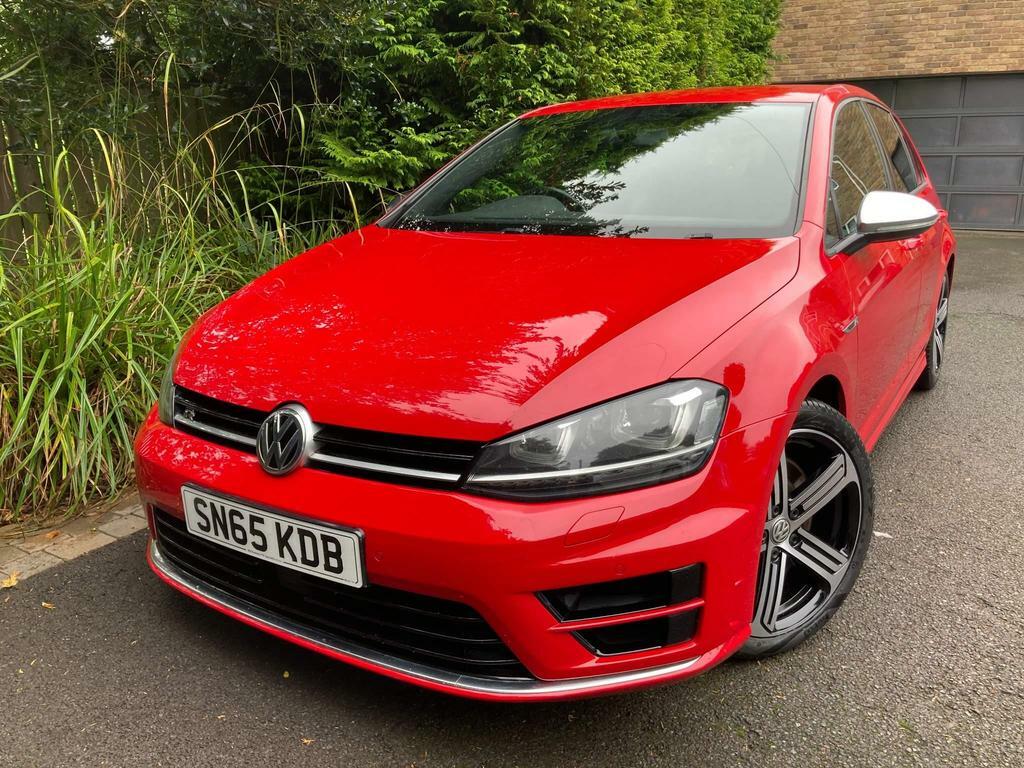 Compare Volkswagen Golf 2.0 Tsi Bluemotion Tech R 4Motion Euro 6 Ss SN65KDB Red