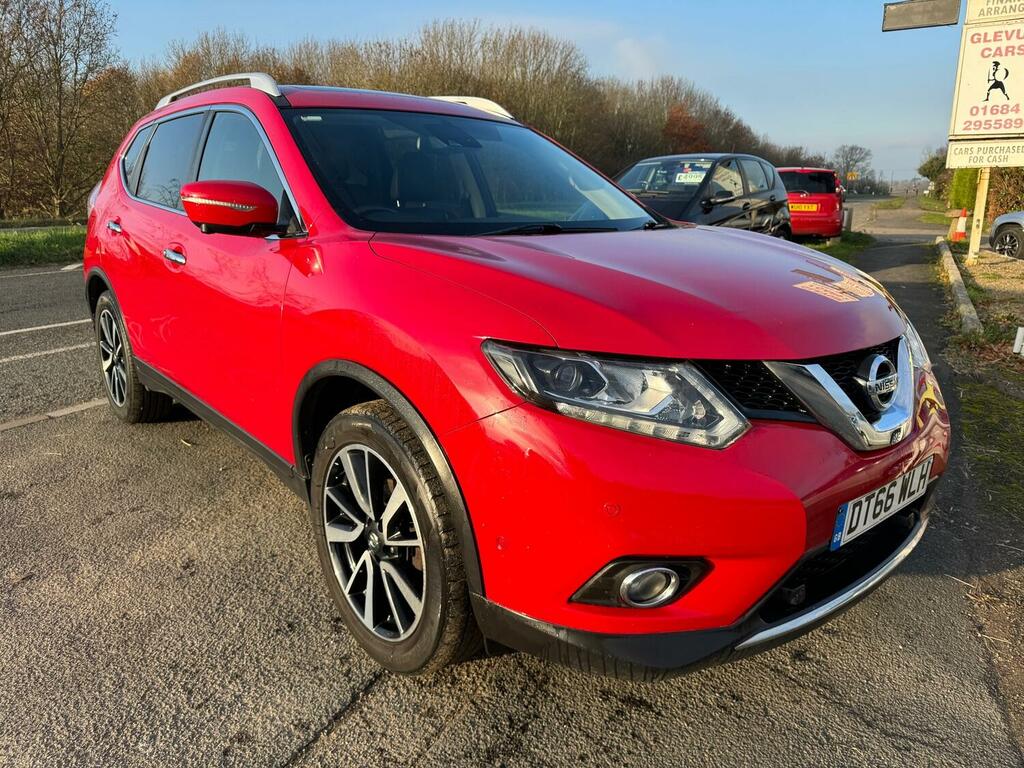 Compare Nissan X-Trail Suv 1.6 Dci Tekna 2017 DT66WLH Red