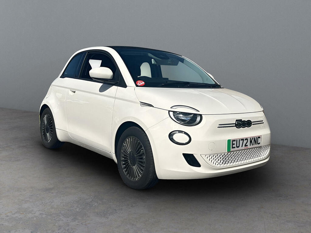 Compare Fiat 500C 500E Icon EU72KNC White