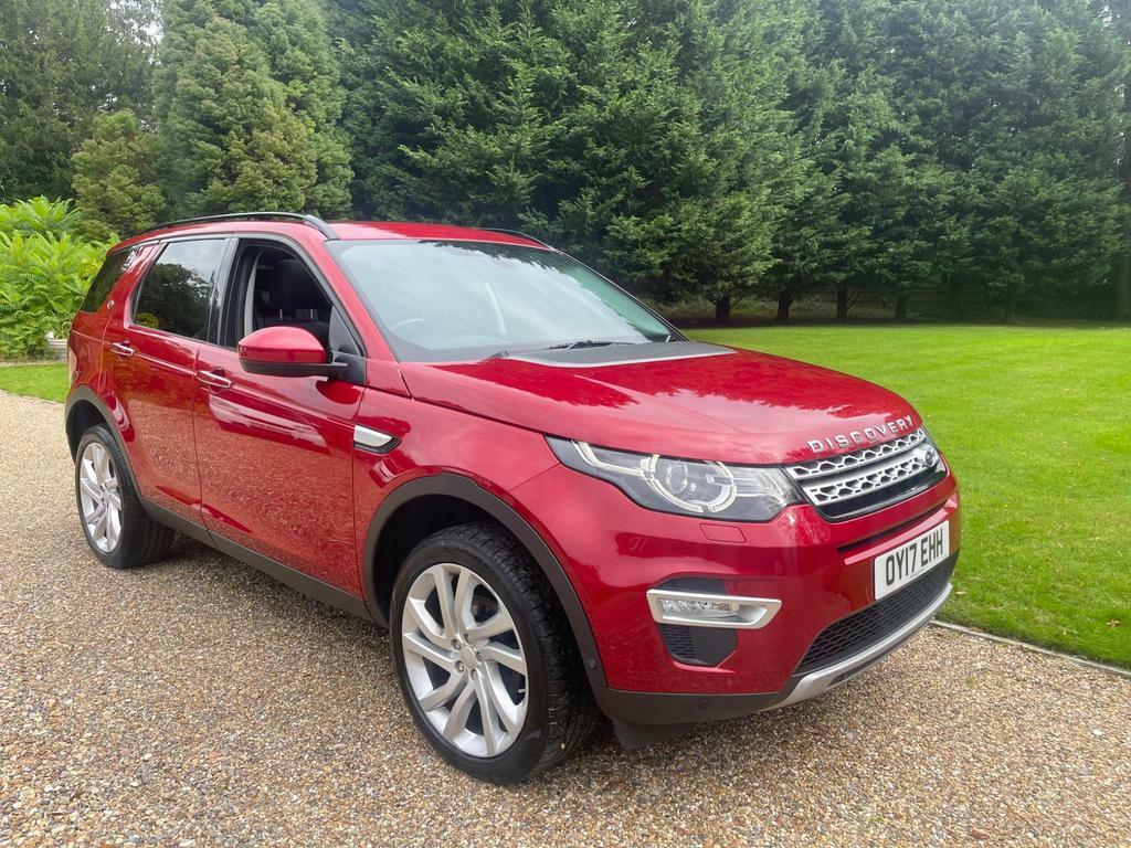 Compare Land Rover Discovery Sport 2.0 Td4 Hse Luxury 4Wd Euro 6 Ss OY17EHH Red