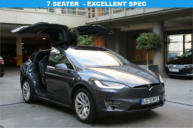 Compare Tesla Model X Long Range Awd 470 Bhp LG70WYZ Grey