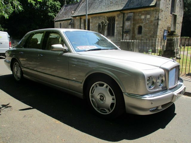 Compare Bentley Arnage 6.8 R 450 Bhp AA08JCB Silver
