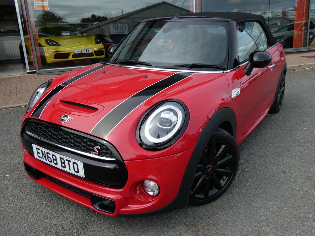 Compare Mini Hatch Convertible Only Genuine 9,697 Miles From New EN68BTO Red