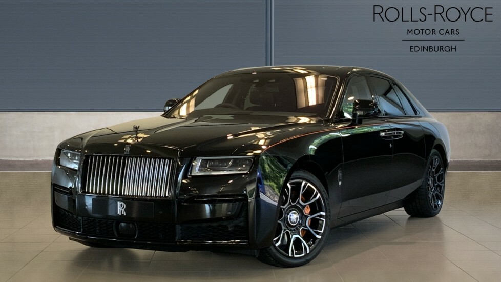 Compare Rolls-Royce Ghost Black Badge 73 Plate SK73COR Black