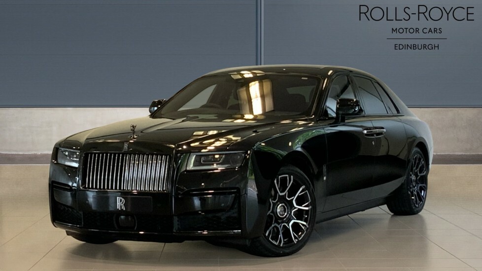 Compare Rolls-Royce Ghost Black Badge 73 Plate SK73EDI Black