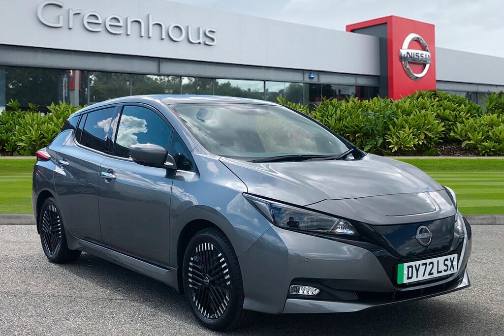 Compare Nissan Leaf 110Kw Tekna 39Kwh Hat DY72LSX Grey