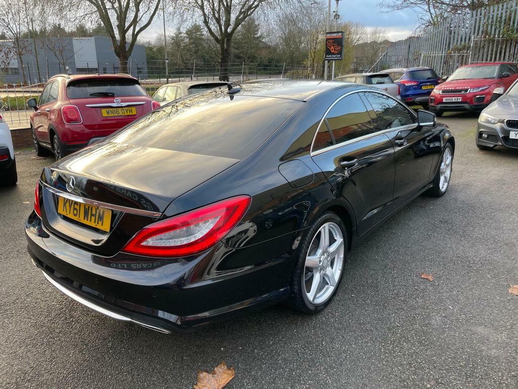Compare Mercedes-Benz CLS 3.0 Cls350 Cdi V6 Blueefficiency Sport Coupe G-tro KY61WHM Black