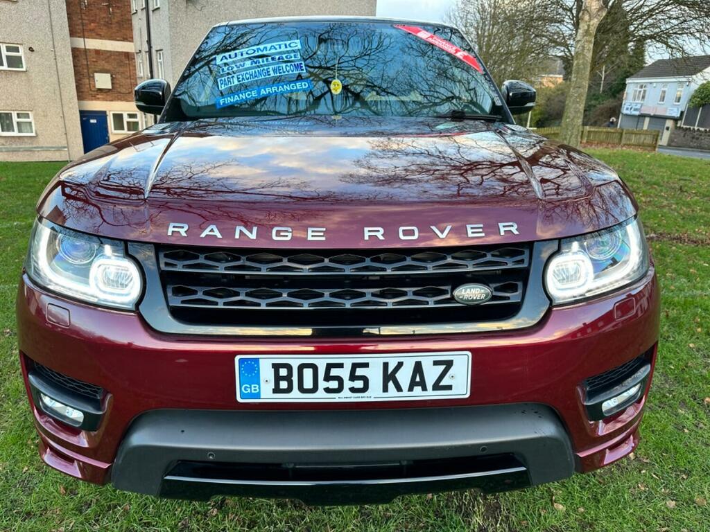 Land Rover Range Rover Sport Suv Red #1