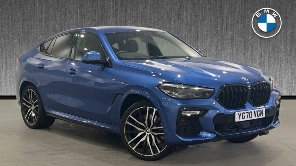 Compare BMW X6 X6 Xdrive30d M Sport YG70VGN Blue