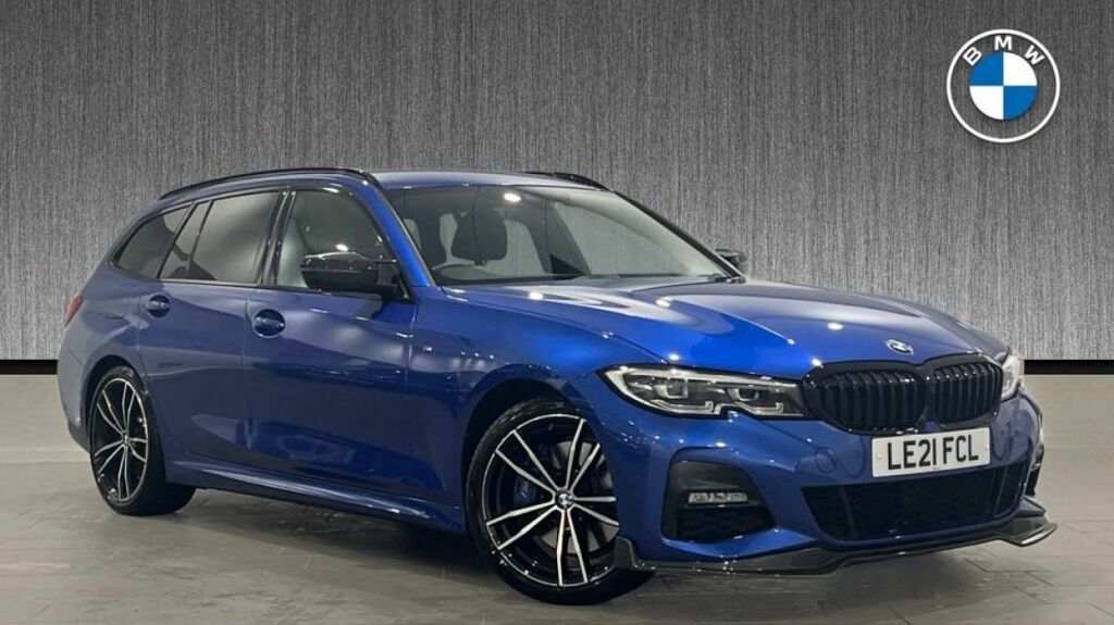 Compare BMW 3 Series 320D M Sport Touring LE21FCL Blue