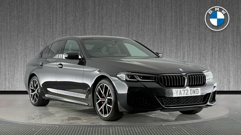 Compare BMW 5 Series 530E M Sport Saloon YA72DWD Grey