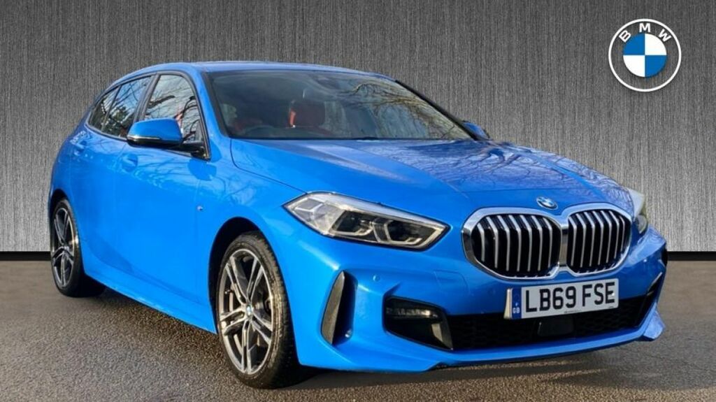 Compare BMW 1 Series 116D M Sport LB69FSE Blue