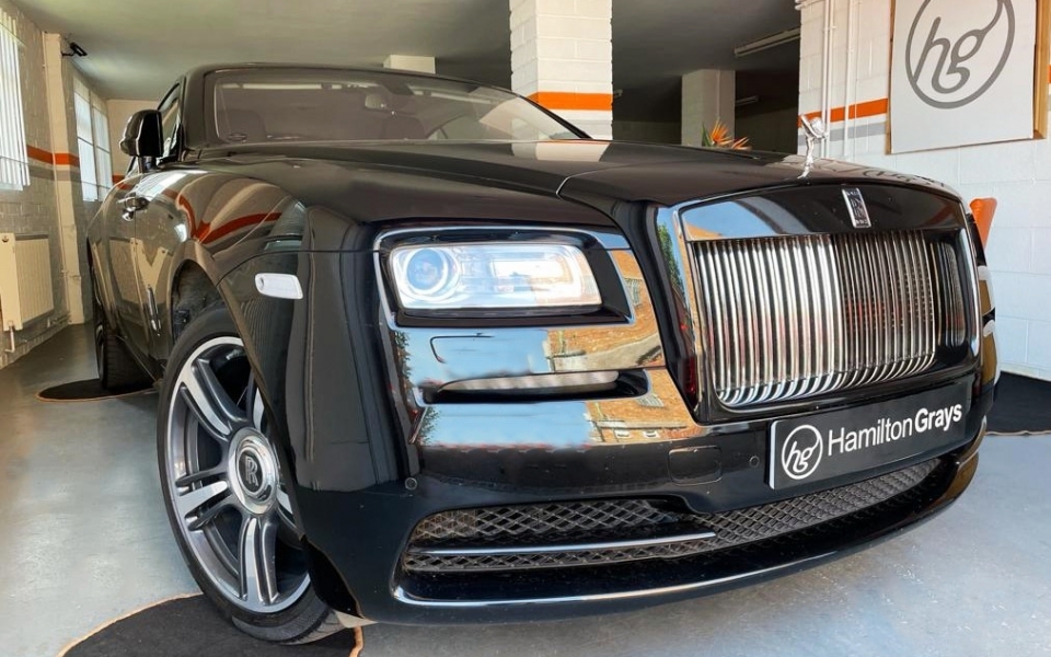 Compare Rolls-Royce Wraith Petrol  Black