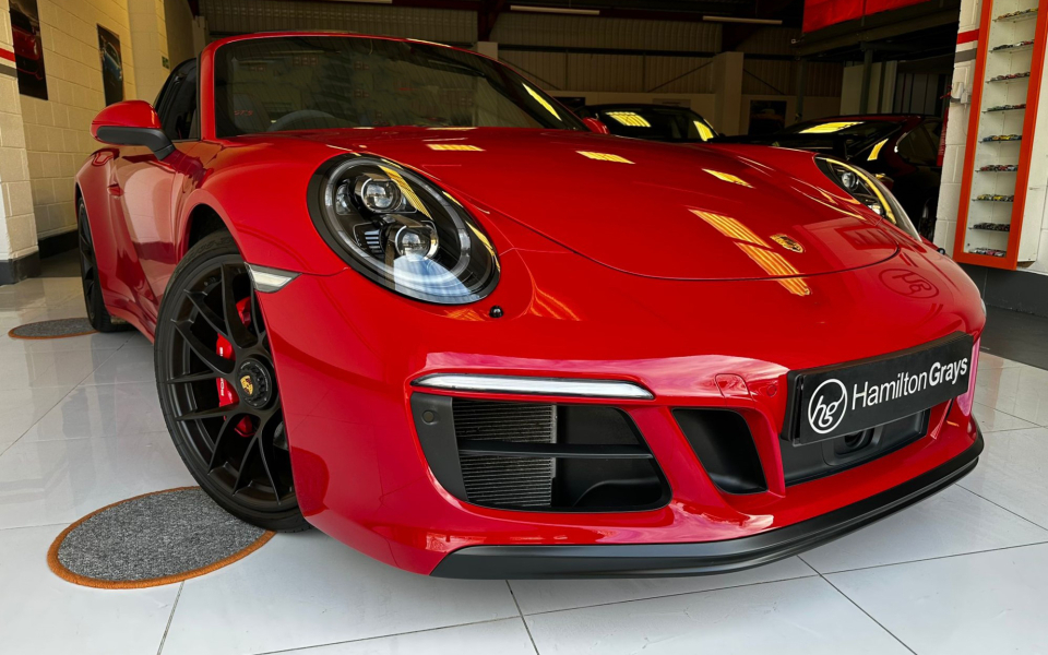 Compare Porsche 911 Petrol  Red