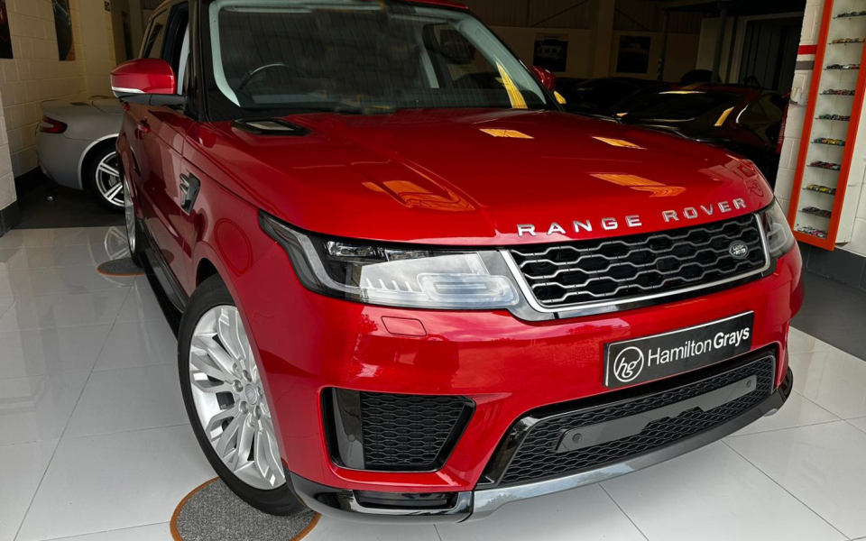 Compare Land Rover Range Rover Sport Diesel HBT107G Red