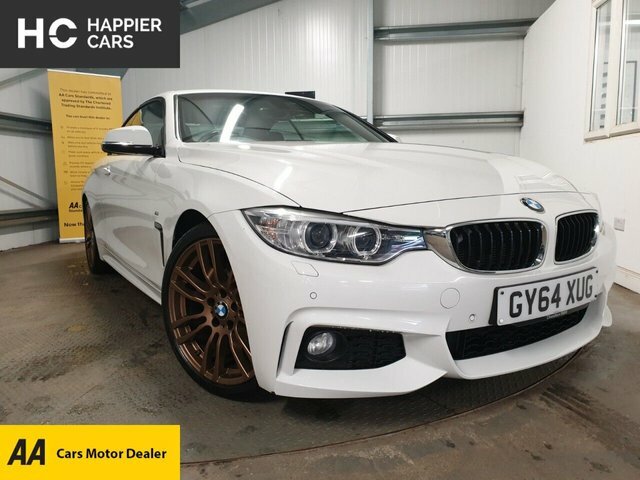 Compare BMW 4 Series 2.0 420D M Sport 181 Bhp GY64XUG White