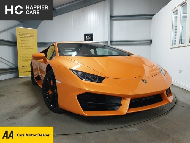 Compare Lamborghini Huracan 5.2 Lp 580-2 571 Bhp AL15GGG Orange